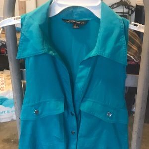 Rock & Republic medium teal top